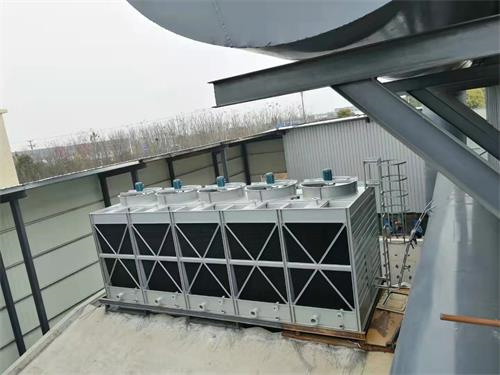 逆流閉式冷卻塔降噪實施方案(閉式冷卻塔噪聲治理),逆流型閉式冷卻塔廠