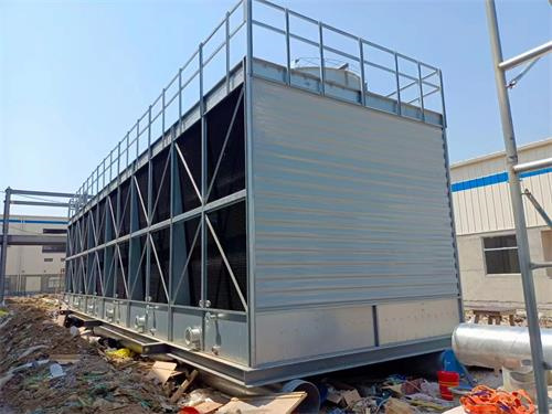 逆流閉式冷卻塔降噪實施方案(閉式冷卻塔噪聲治理),逆流型閉式冷卻塔廠
